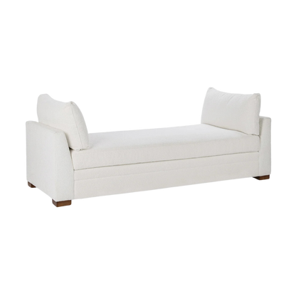 Audrey Upholstered Daybed - Rise White - Chapin Furniture