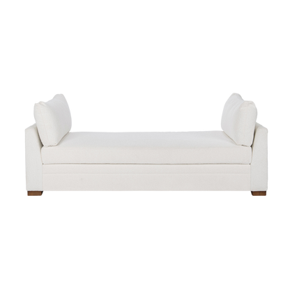 Audrey Upholstered Daybed - Rise White - Chapin Furniture