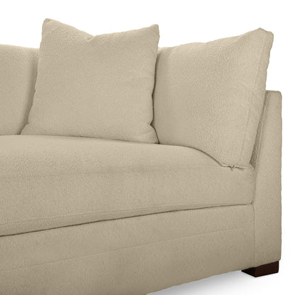 Audrey Upholstered Sofa - Rise Beige - Chapin Furniture