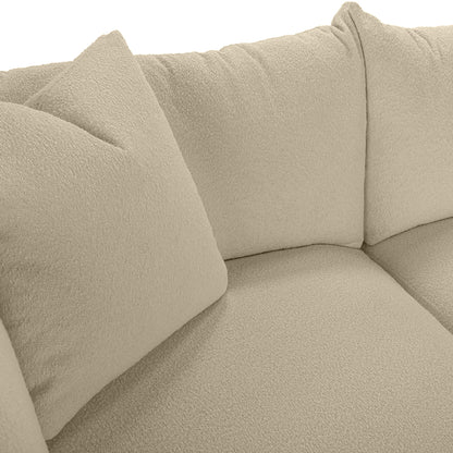 Audrey Upholstered Sofa - Rise Beige - Chapin Furniture