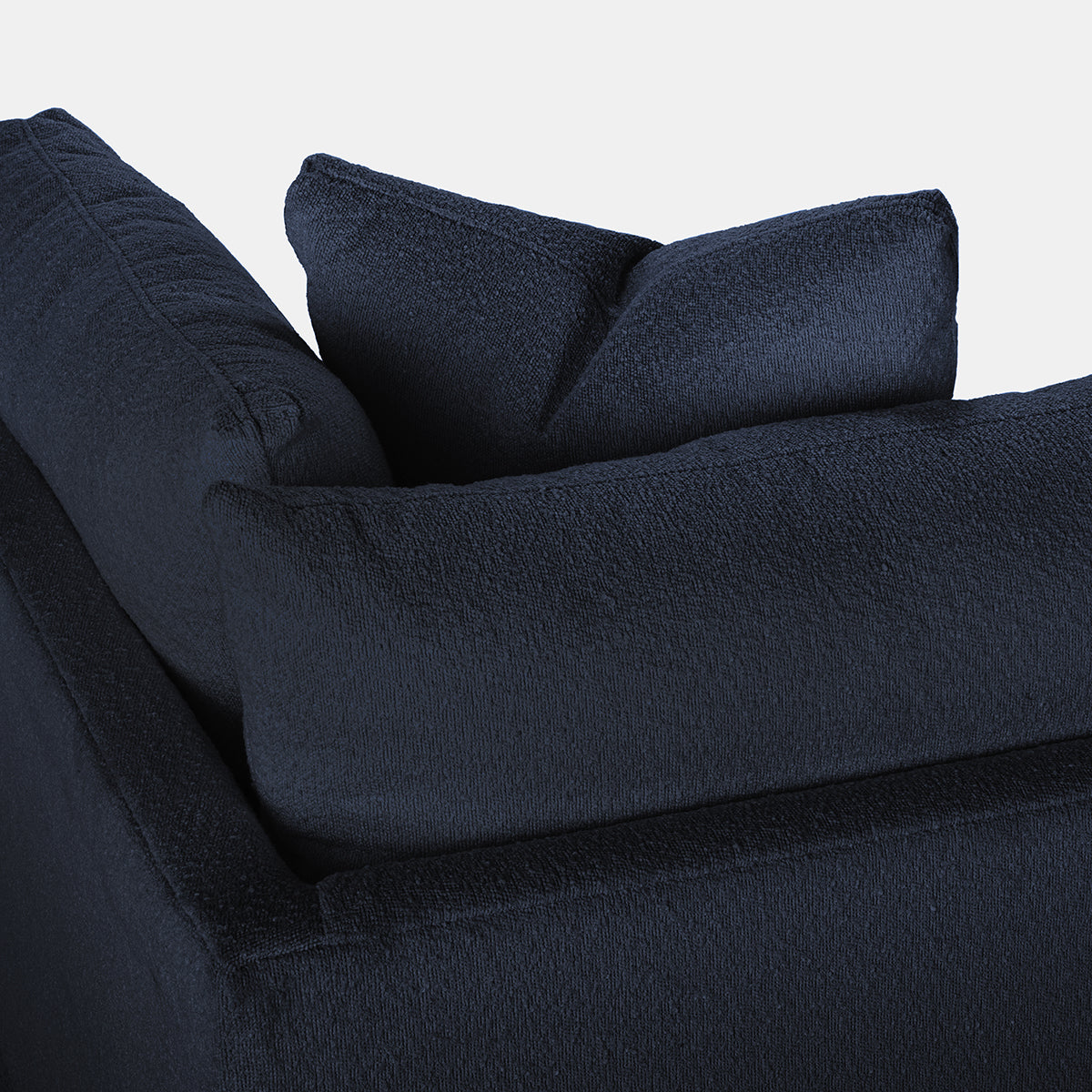 Audrey Upholstered Sofa - Rise Navy - Chapin Furniture