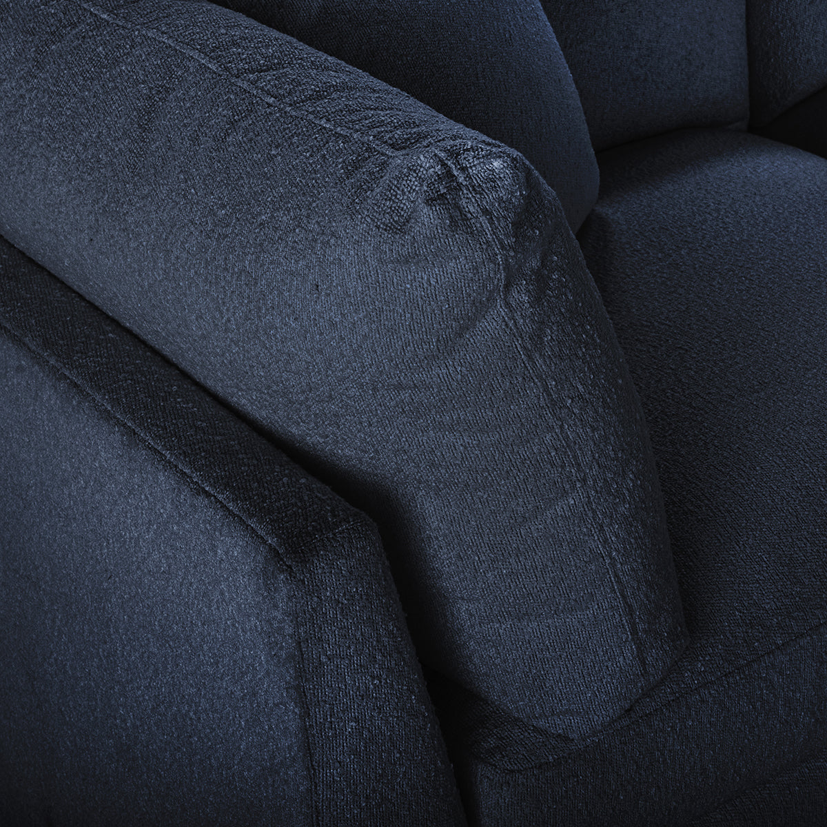 Audrey Upholstered Sofa - Rise Navy - Chapin Furniture