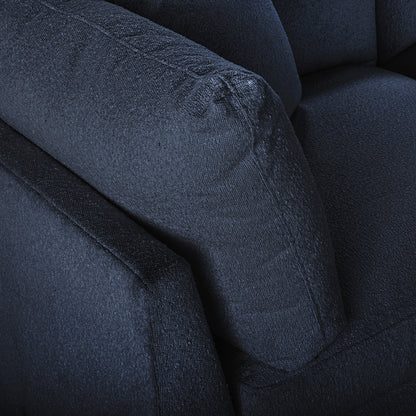 Audrey Upholstered Sofa - Rise Navy - Chapin Furniture