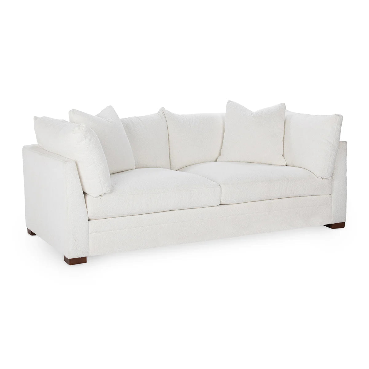 Audrey Upholstered Sofa - Rise White - Chapin Furniture
