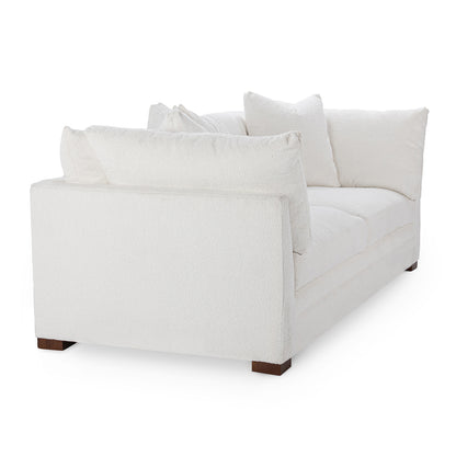 Audrey Upholstered Sofa - Rise White - Chapin Furniture