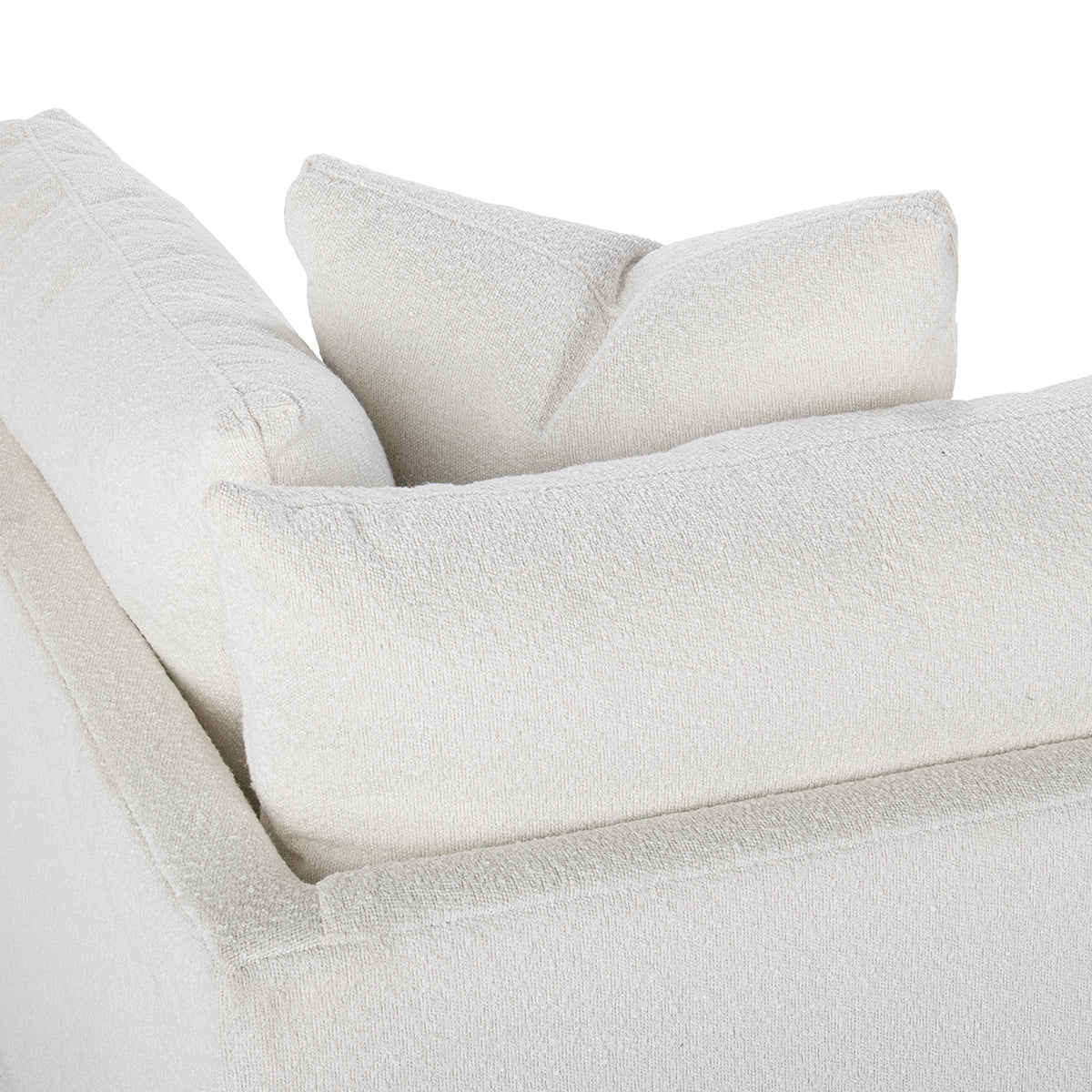 Audrey Upholstered Sofa - Rise White - Chapin Furniture