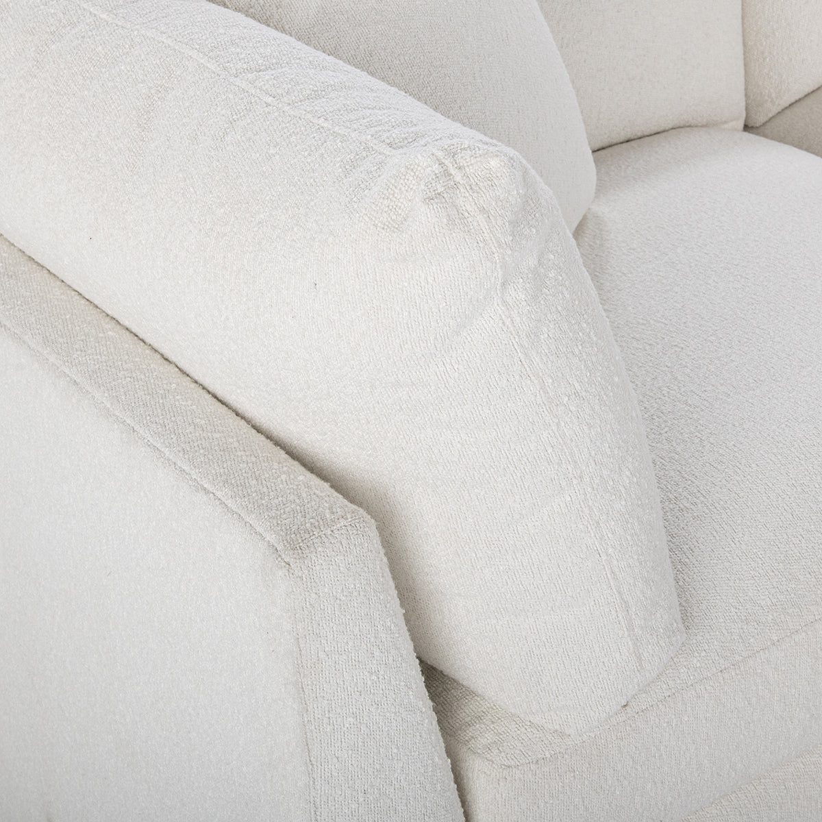 Audrey Upholstered Sofa - Rise White - Chapin Furniture