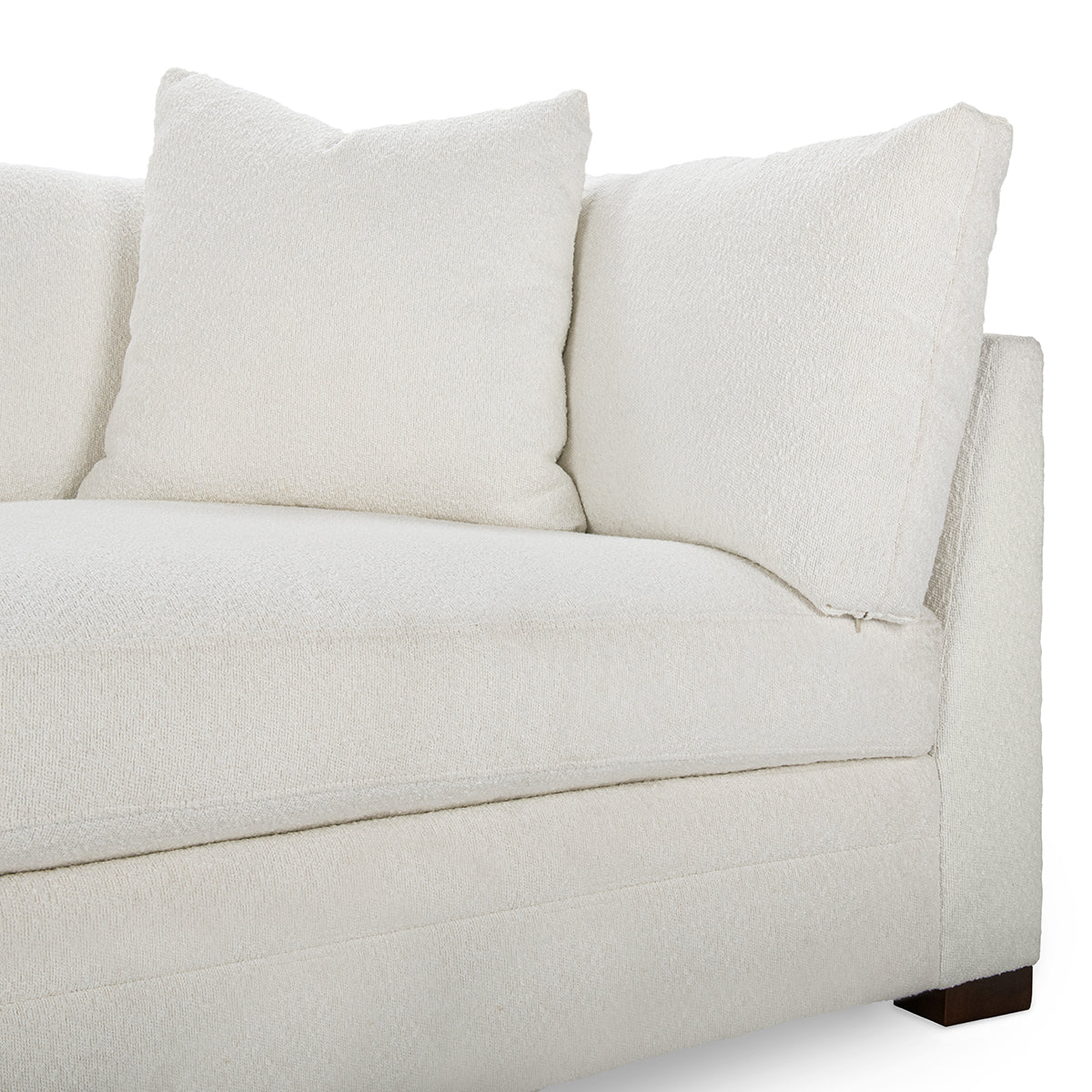 Audrey Upholstered Sofa - Rise White - Chapin Furniture