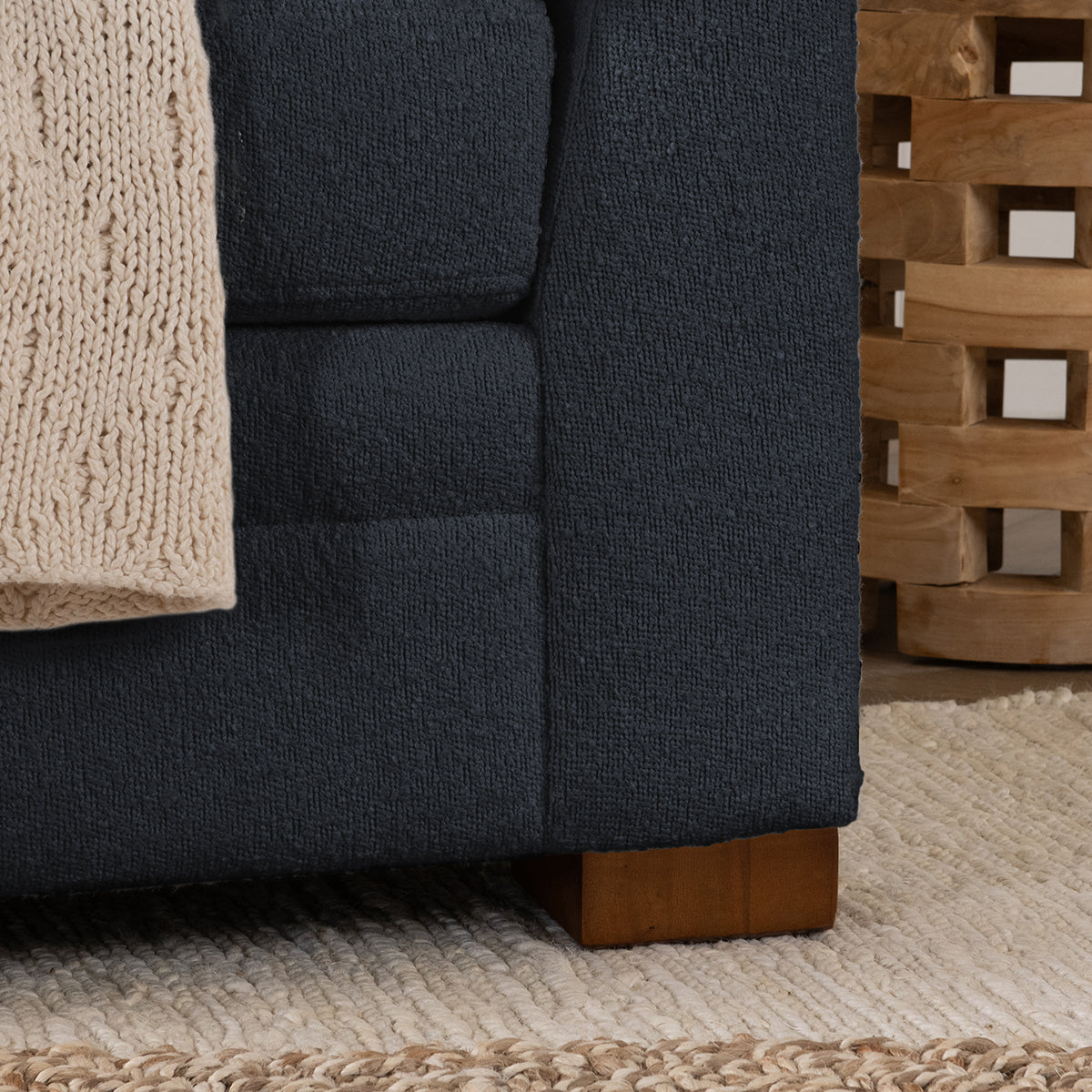 Audrey Upholstered Daybed - Rise Navy - Chapin Furniture