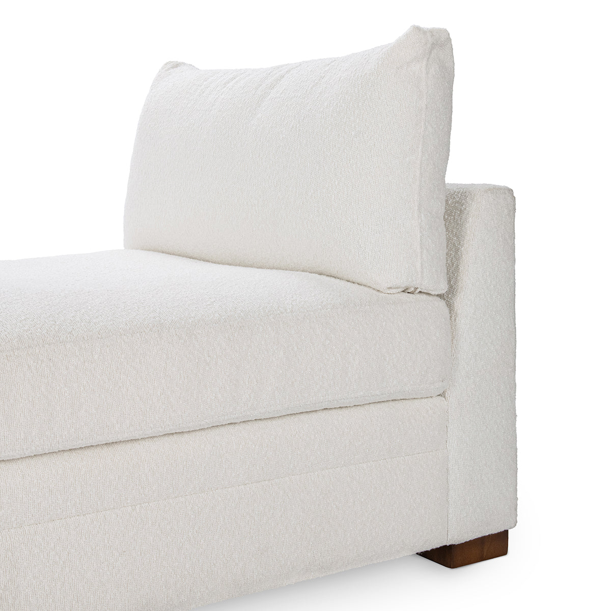 Audrey Upholstered Daybed - Rise White - Chapin Furniture