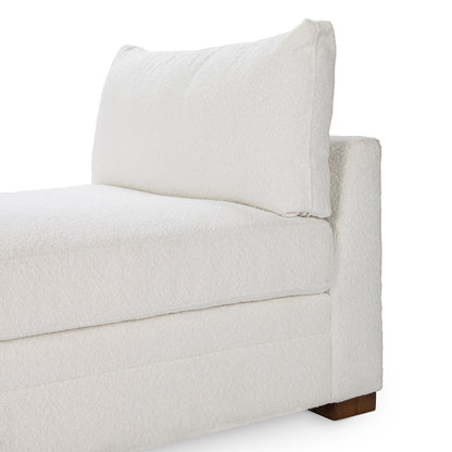 Audrey Upholstered Daybed - Rise White - Chapin Furniture