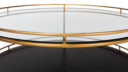 Trolley Round Cocktail Table - Chapin Furniture