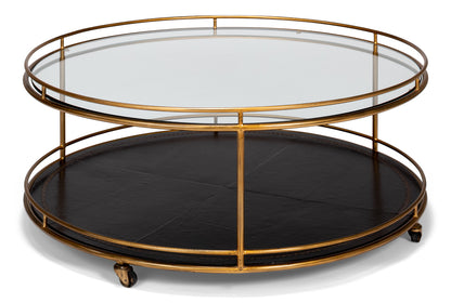 Trolley Round Cocktail Table - Chapin Furniture
