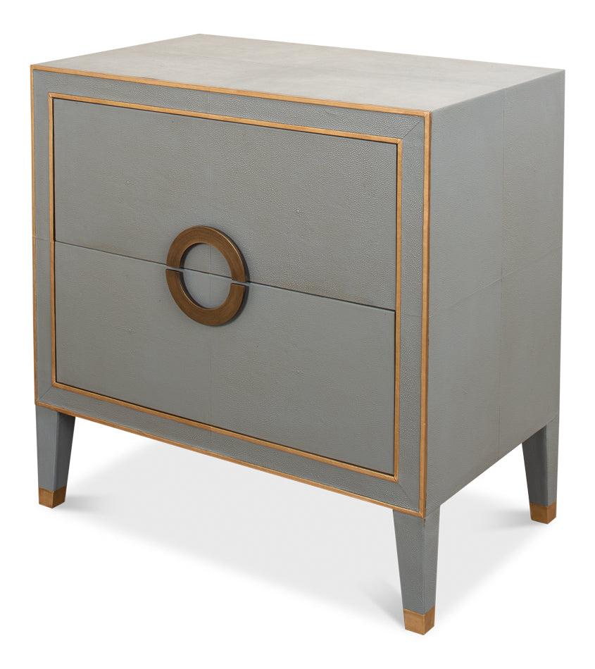 Gabriella Night Stand- Storm Grey - Chapin Furniture