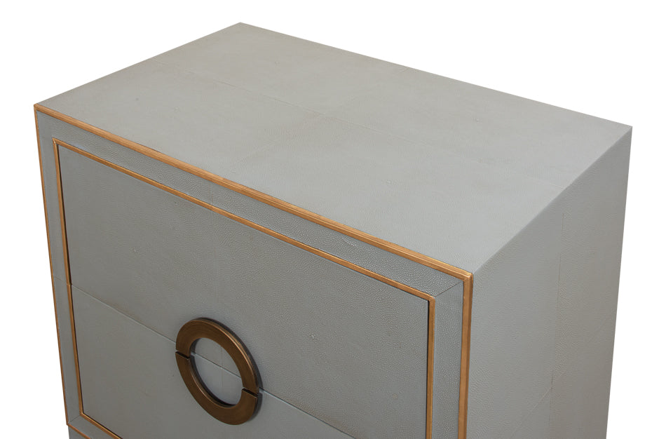 Gabriella Night Stand- Storm Grey - Chapin Furniture