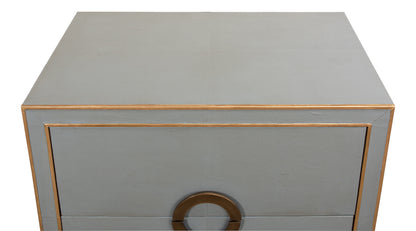 Gabriella Night Stand- Storm Grey - Chapin Furniture