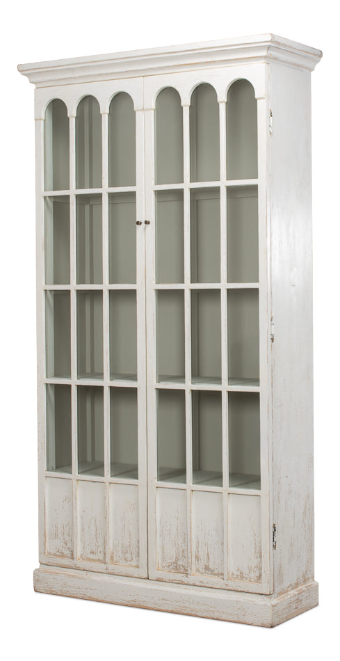 Edgar Allan Glass Bookcase - Chapin Furniture