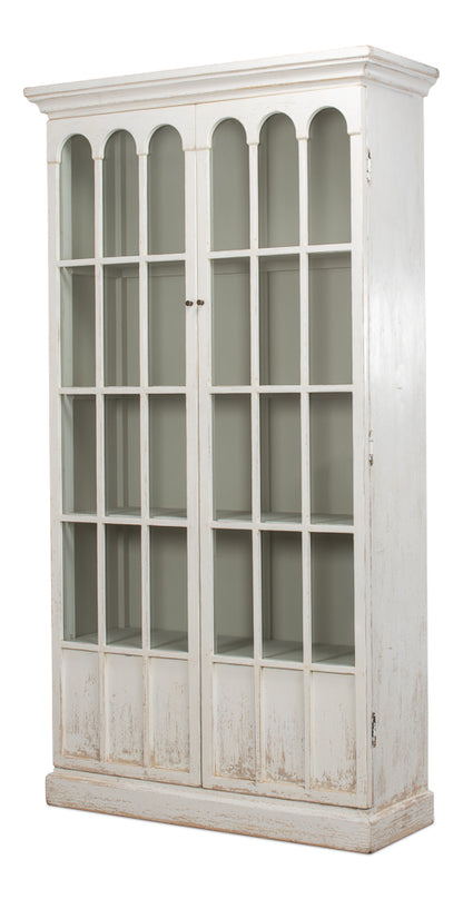 Edgar Allan Glass Bookcase - Chapin Furniture