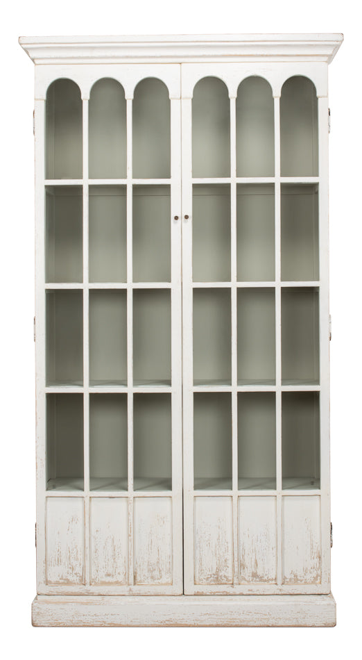 Edgar Allan Glass Bookcase - Chapin Furniture