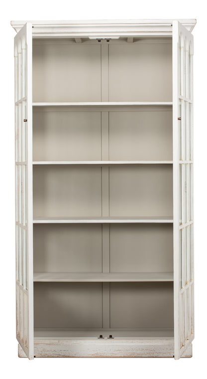 Edgar Allan Glass Bookcase - Chapin Furniture