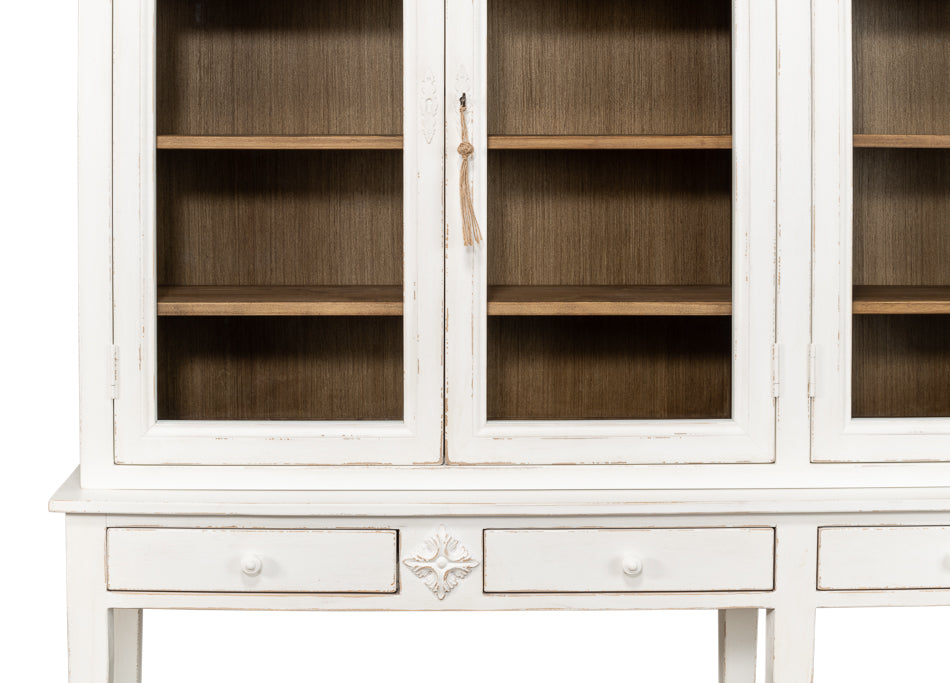 Beacon Hill Display Case- White - Chapin Furniture