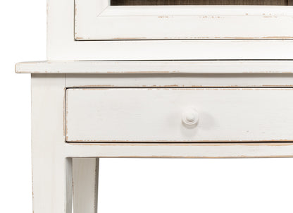 Beacon Hill Display Case- White - Chapin Furniture