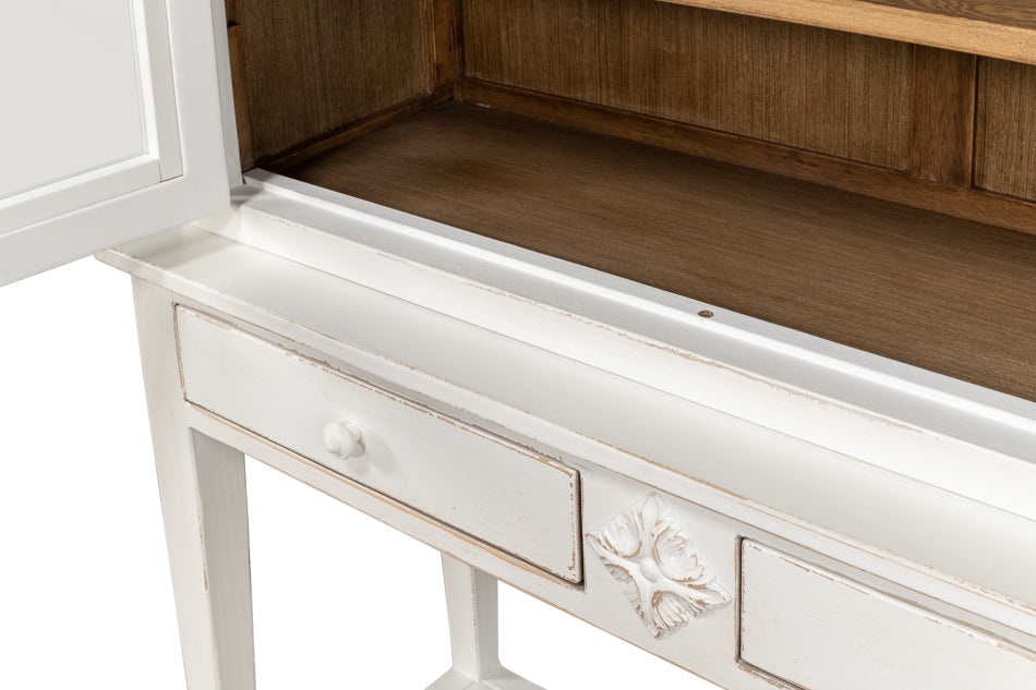 Beacon Hill Display Case- White - Chapin Furniture