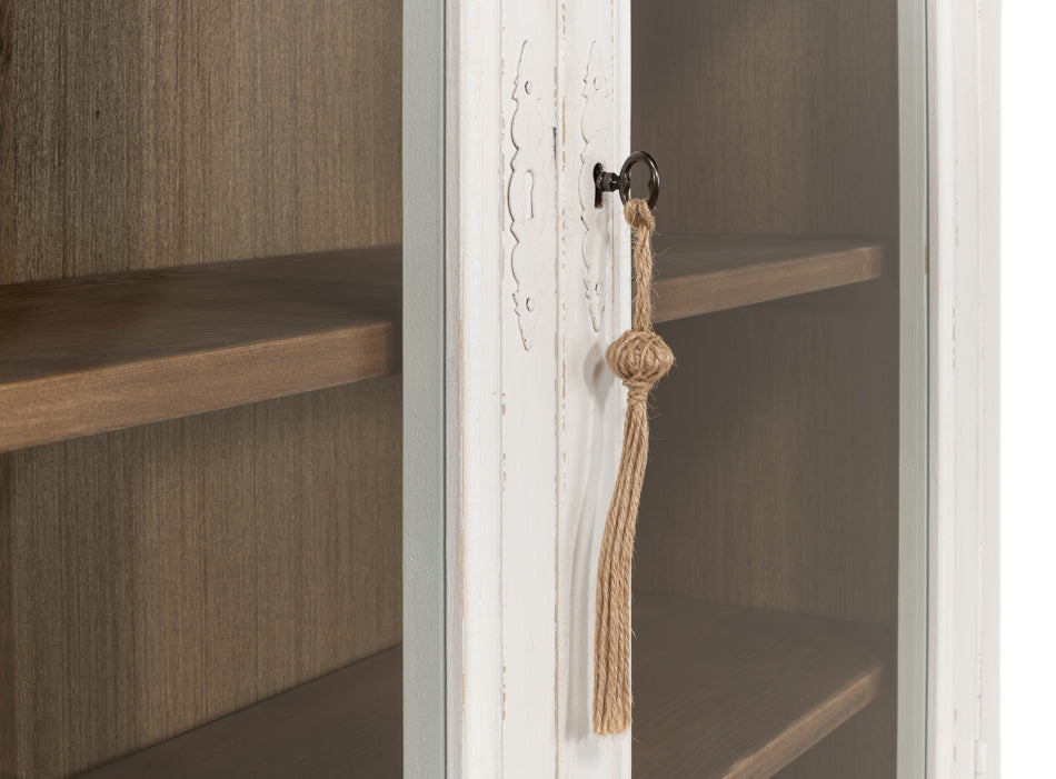 Beacon Hill Display Case- White - Chapin Furniture