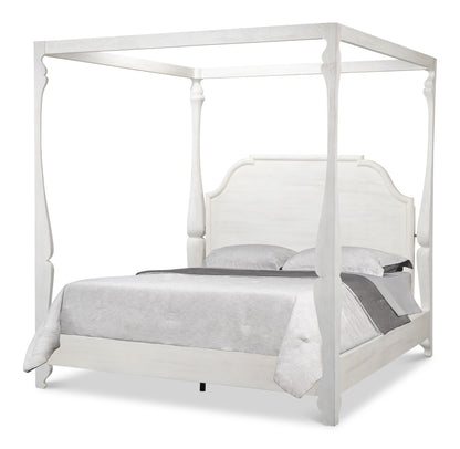 Madeline Bungalow King Bed- Bungalow White - Chapin Furniture