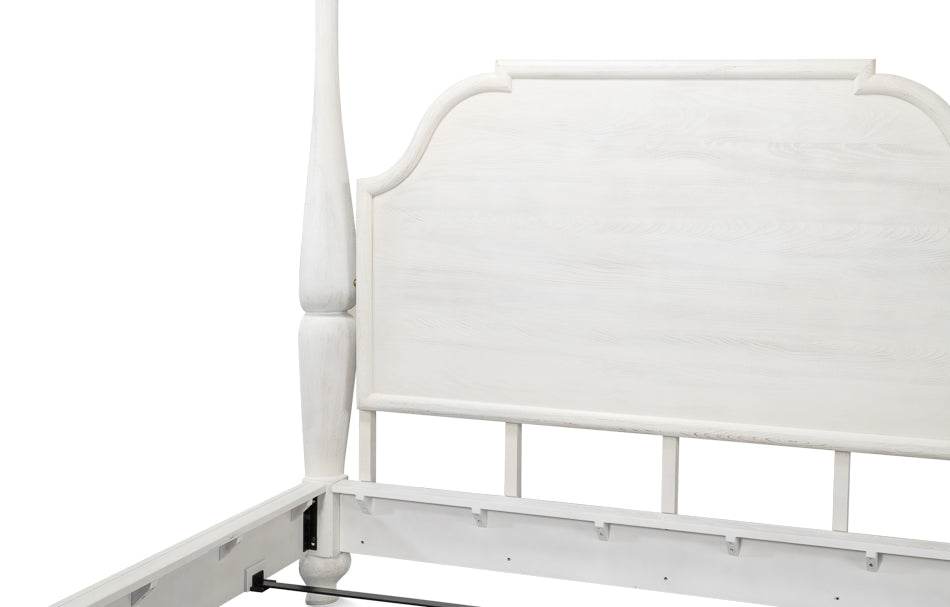 Madeline Bungalow King Bed- Bungalow White - Chapin Furniture