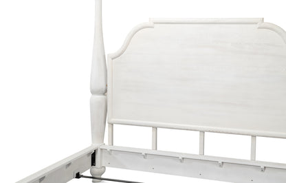 Madeline Bungalow King Bed- Bungalow White - Chapin Furniture