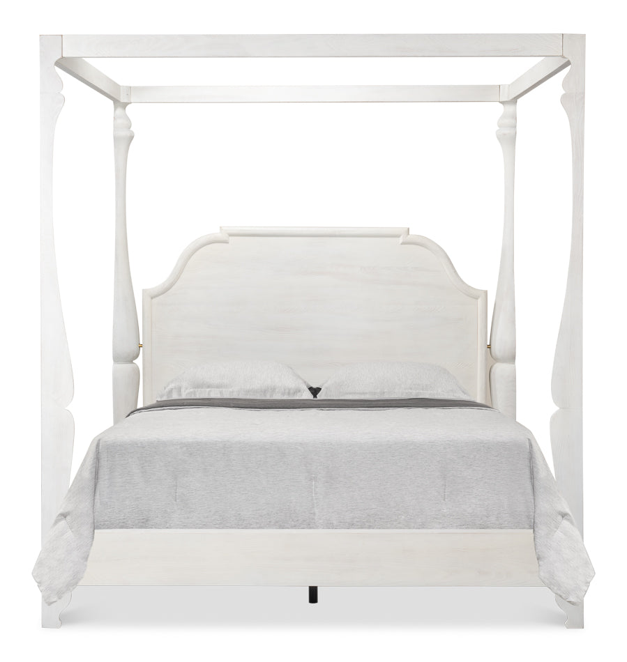 Madeline Bungalow King Bed- Bungalow White - Chapin Furniture