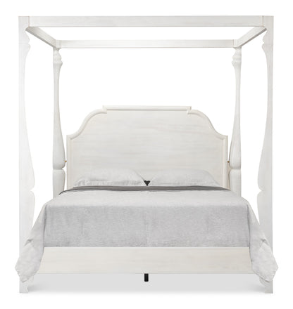 Madeline Bungalow King Bed- Bungalow White - Chapin Furniture