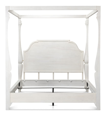 Madeline Bungalow King Bed- Bungalow White - Chapin Furniture