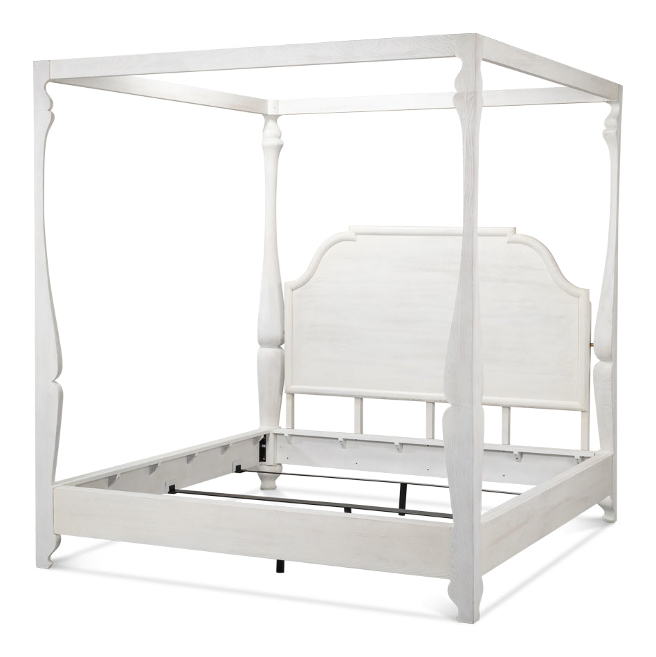 Madeline Bungalow King Bed- Bungalow White - Chapin Furniture