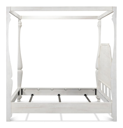 Madeline Bungalow King Bed- Bungalow White - Chapin Furniture