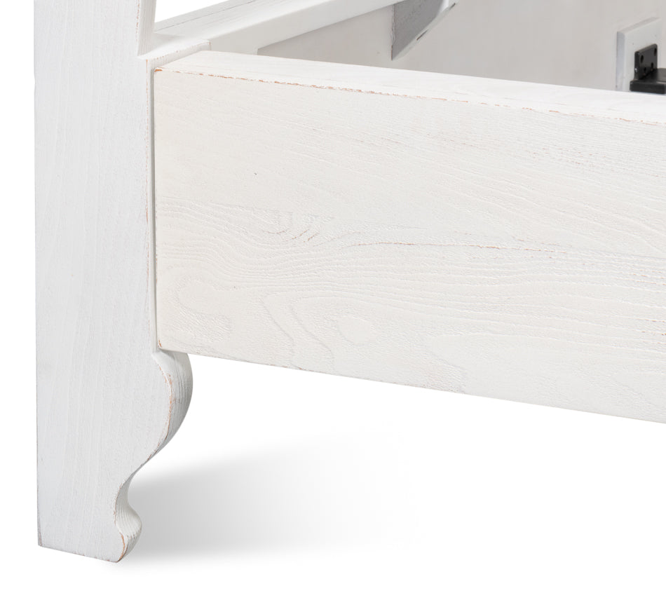 Madeline Bungalow King Bed- Bungalow White - Chapin Furniture