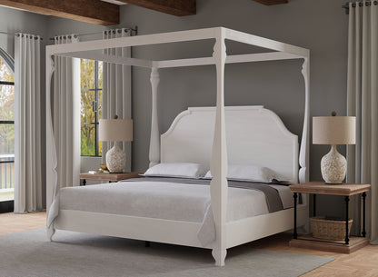 Madeline Bungalow King Bed- Bungalow White - Chapin Furniture