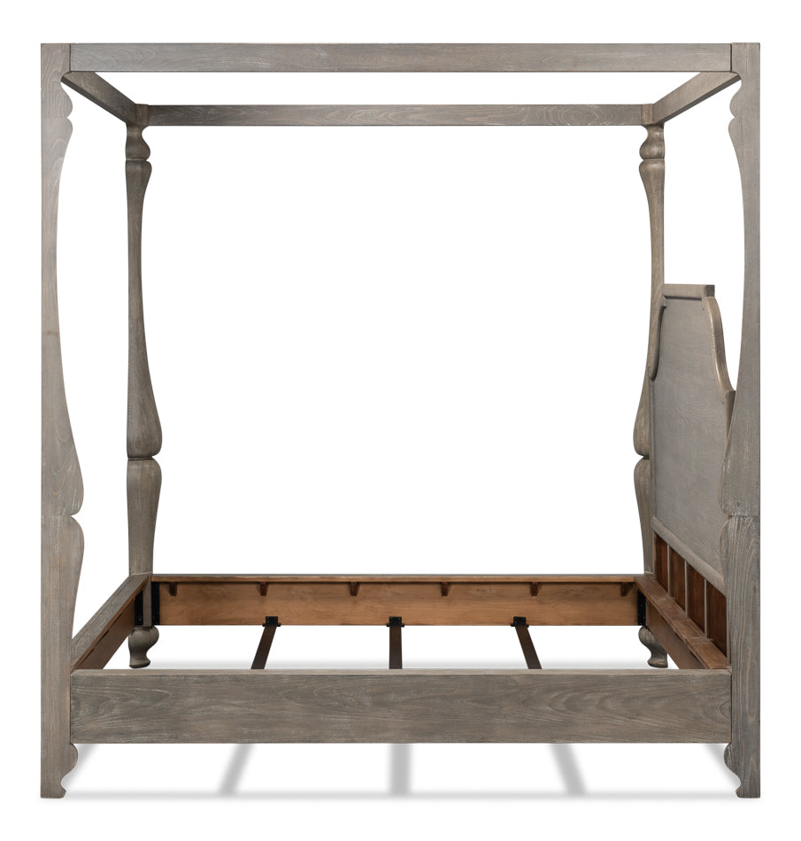 Madeline Bungalow King Bed- Moonskin - Chapin Furniture