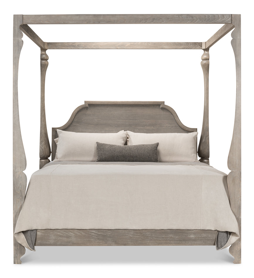 Madeline Bungalow King Bed- Moonskin - Chapin Furniture