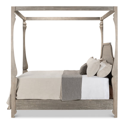 Madeline Bungalow King Bed- Moonskin - Chapin Furniture