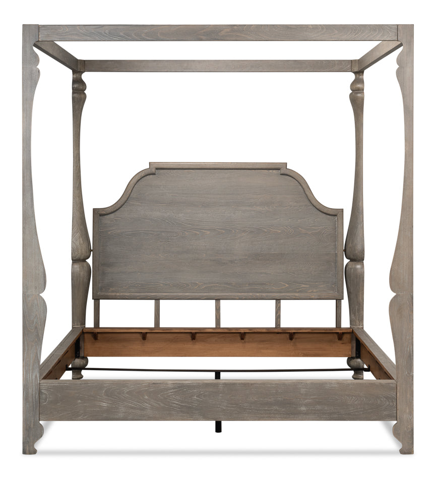 Madeline Bungalow King Bed- Moonskin - Chapin Furniture