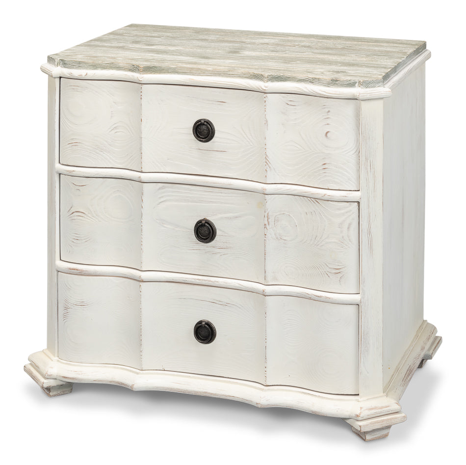 Sarreid Ltd. Courbee Bungalow Nightstand