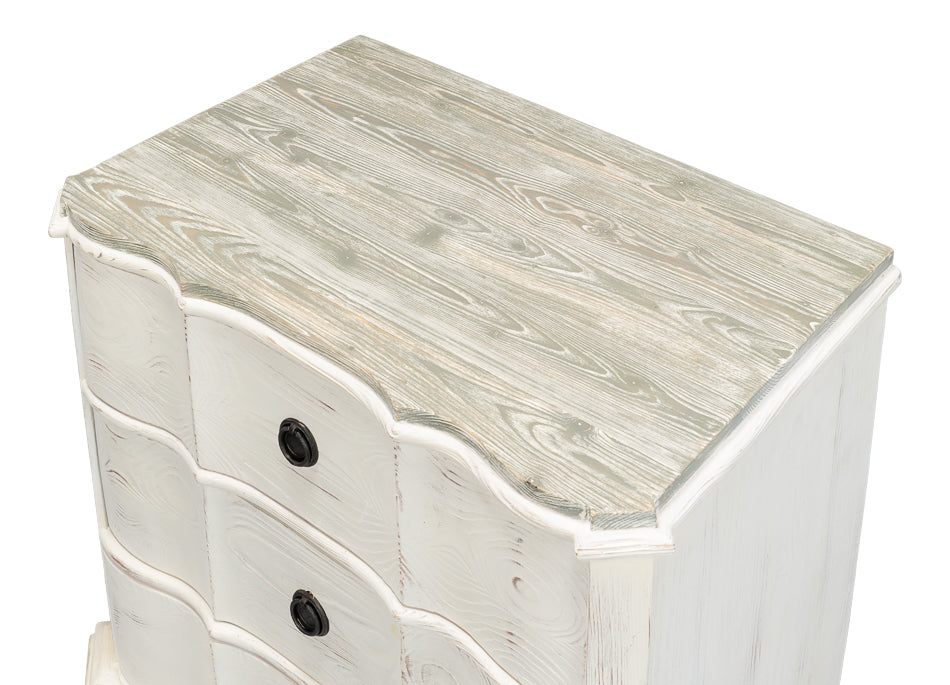 Sarreid Ltd. Courbee Bungalow Nightstand - Thumbnail 5