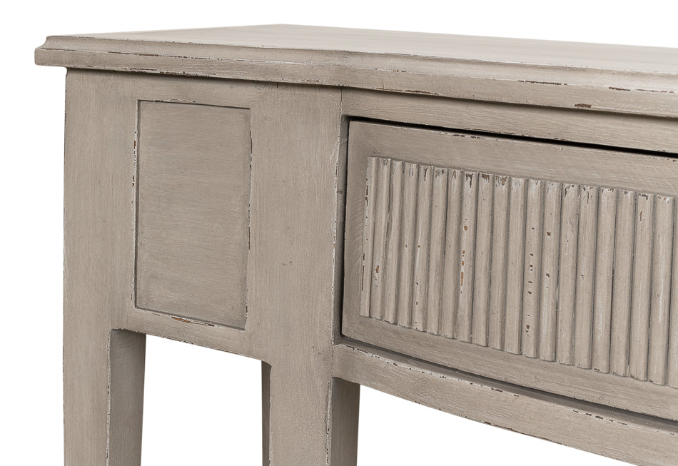 Madora Bungalow Console Table- Grey - Chapin Furniture