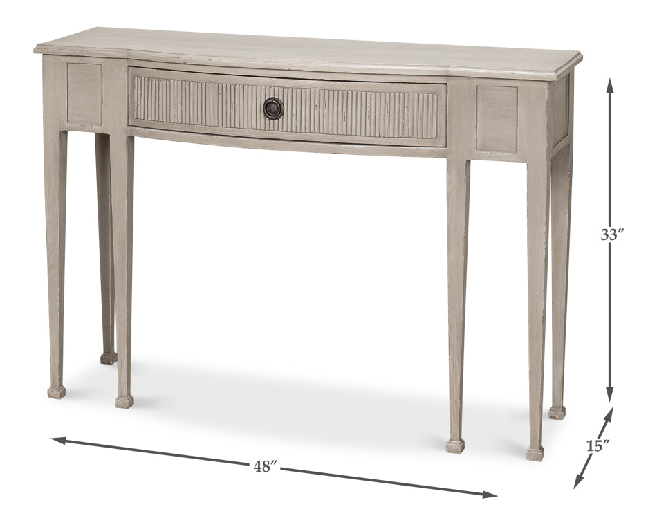 Madora Bungalow Console Table- Grey - Chapin Furniture