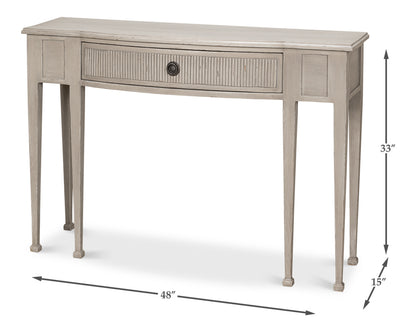 Madora Bungalow Console Table- Grey - Chapin Furniture