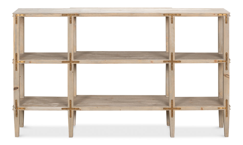 Grange Bungalow Console- Grey Thorne - Chapin Furniture