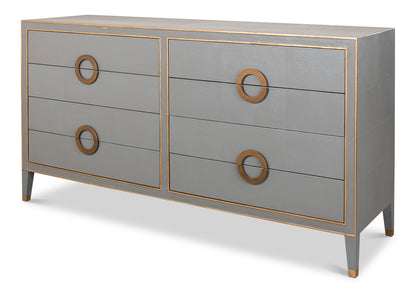 Gabriella Chest Of Drawers- Storm Grey - Chapin Furniture