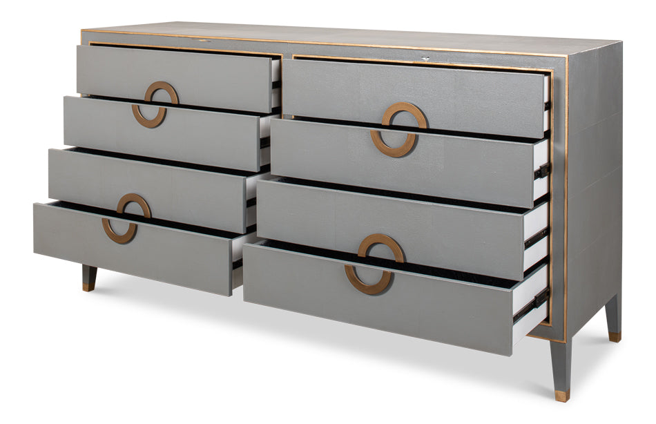 Gabriella Chest Of Drawers- Storm Grey - Chapin Furniture